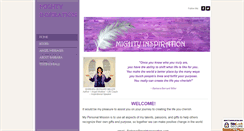 Desktop Screenshot of mightyinspiration.com